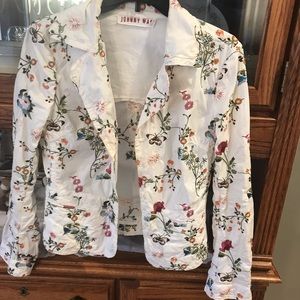Johnny Was embroidered blazer 🌺